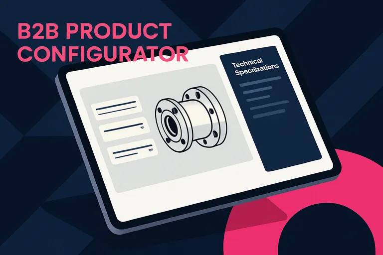 Étude de cas — configurateur produit B2B en ligne pour un fabricant de composants mécaniques (Maufra)